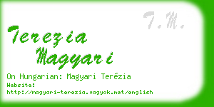 terezia magyari business card